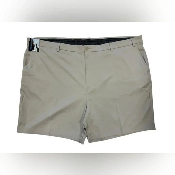 Roundtree & Yorke NWT Performance Big Man Shorts Beige Size 52B - Picture 3 of 8